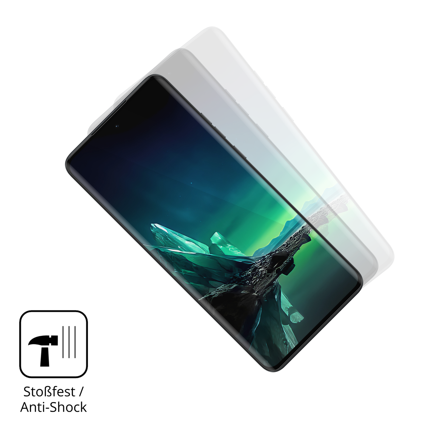 Schutz gegen Kratzer auf dem Motorola Edge 40 Neo Glas durch Schlüssel oder Ähnliches