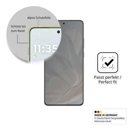 Schutz gegen Kratzer auf dem Motorola Edge 70 Cloud Dancer Glas durch Schlüssel, Stöße gegen die Tischkante oder Stürze