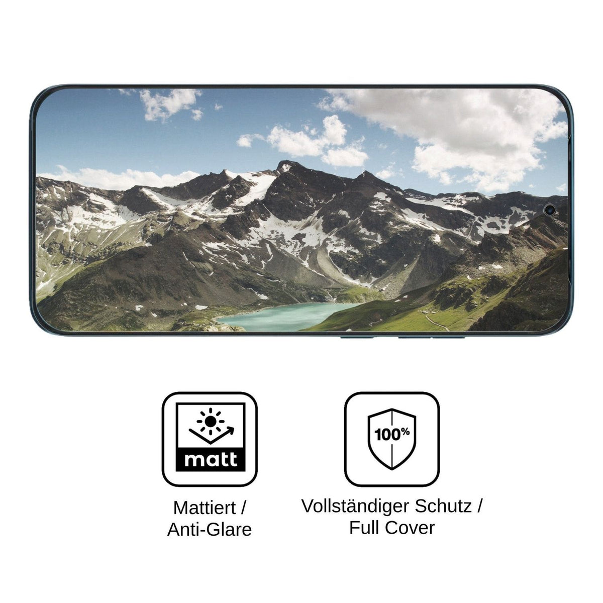 2x Full Cover matte Film for Motorola Edge 70 Plus Screen Protector Anti-Shock