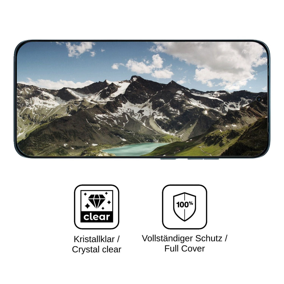 2x Screen Protector for Motorola Edge 70 Plus Protective Film covers 100% dipos Flex
