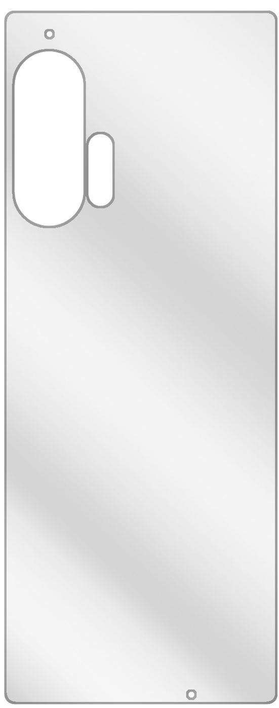 2x Screen Protector for Motorola Edge back Protection Crystal Clear dipos