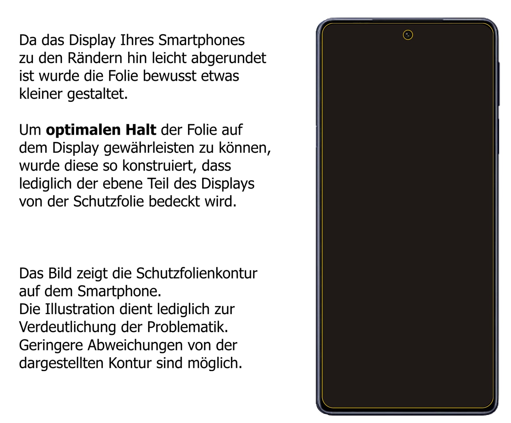 Dünne und klare Folie passend zugeschnitten für Motorola Edge X30