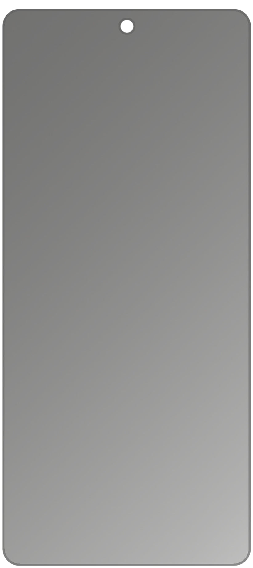 dipos Displayschutz für Motorola Edge X30, mattierte Oberfläche, Blickschutzfilter und perfekter Passform