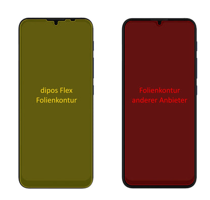 2x Screen Protector for Motorola G20 SE Protective Film covers 100% dipos Flex