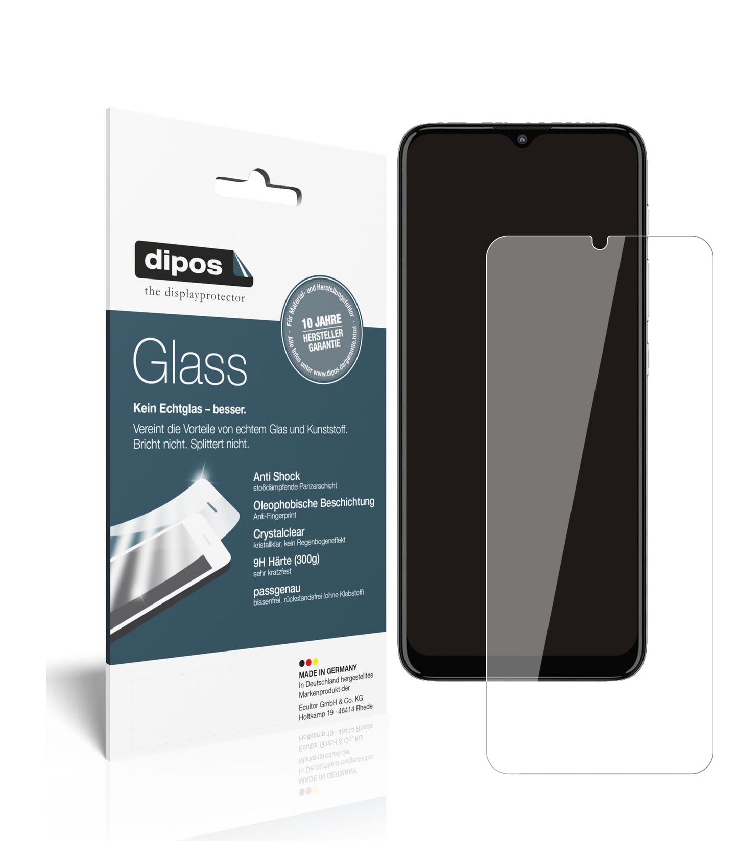 Perfekte Passform und ultimative Qualität: Unser 9H Panzerglas bietet Schutz für Motorola-Moto E20