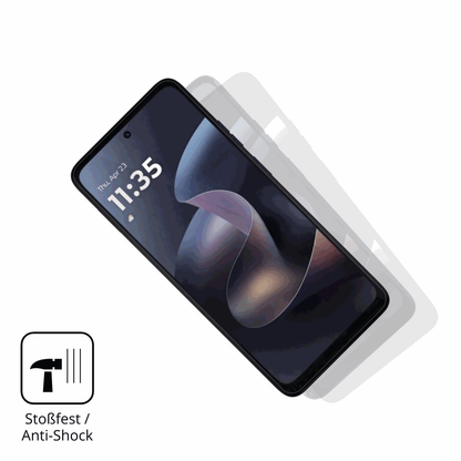 Schutz gegen Kratzer auf dem motorolamoto g 2026 Glas durch Schlüssel, Stöße gegen die Tischkante oder Stürze