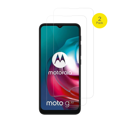 2x 3D Full Cover Schutzfolie für Motorola Moto G30