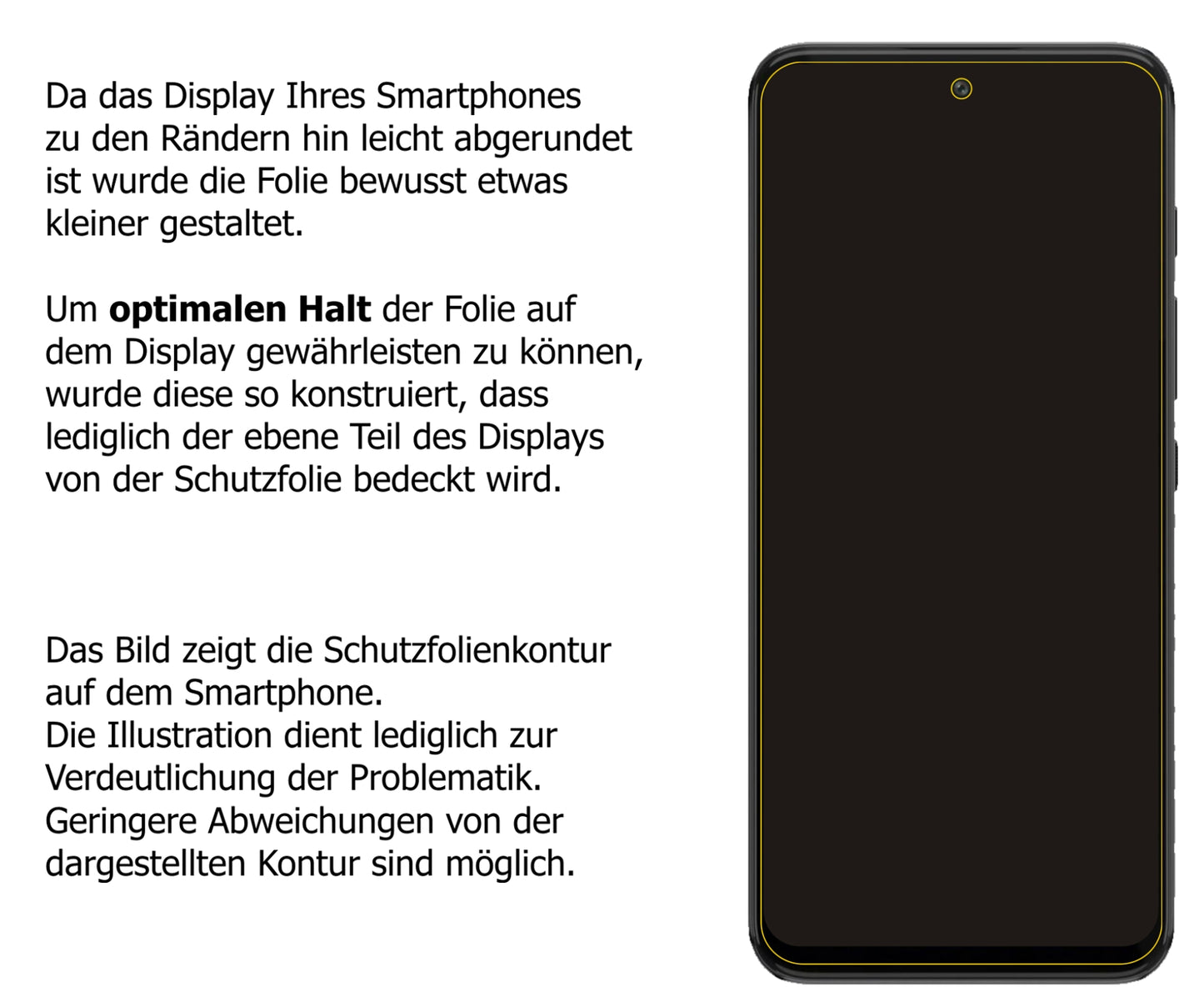 dipos Displayschutz für Motorola Moto G71, mattierte Oberfläche, robuste Festigkeit und perfekte Passform