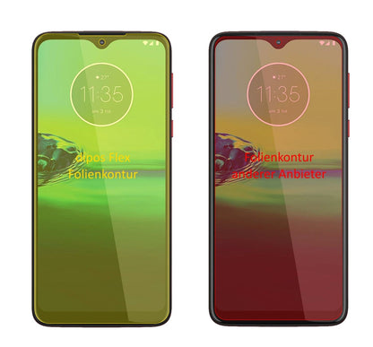 3x Screen Protector for Motorola Moto G8 Play Protective Film covers 100% Flex