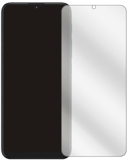 MotorolaMoto G9 Play mit aufgebrachter dipos Displayschutzfolie, glasklare Darstellung ohne Einschränkungen
