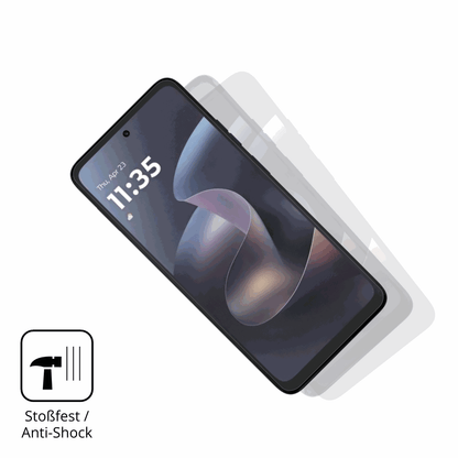 Schutz gegen Kratzer auf dem motorolamoto g play 2026 Glas durch Schlüssel, Stöße gegen die Tischkante oder Stürze