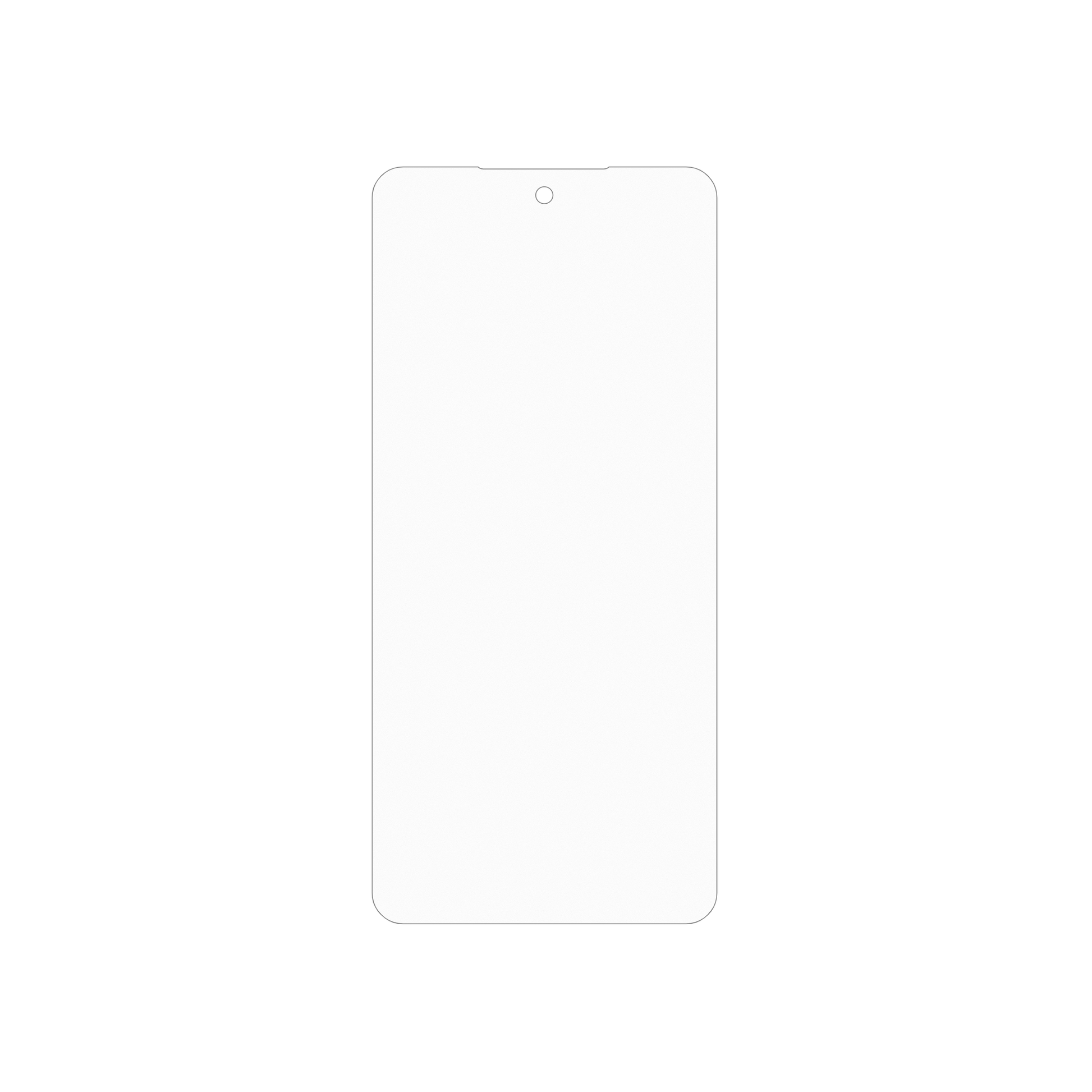 dipos Displayschutz für motorolamoto x70 air, mattierte Oberfläche, geringe Dicke und perfekte Passform