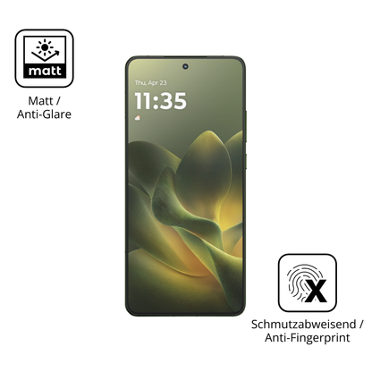 Dünne und entspiegelnde Folie passend zugeschnitten für motorolamoto x70 air