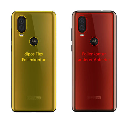 3x Screen Protector for Motorola One Vision back Protective Film covers 100%