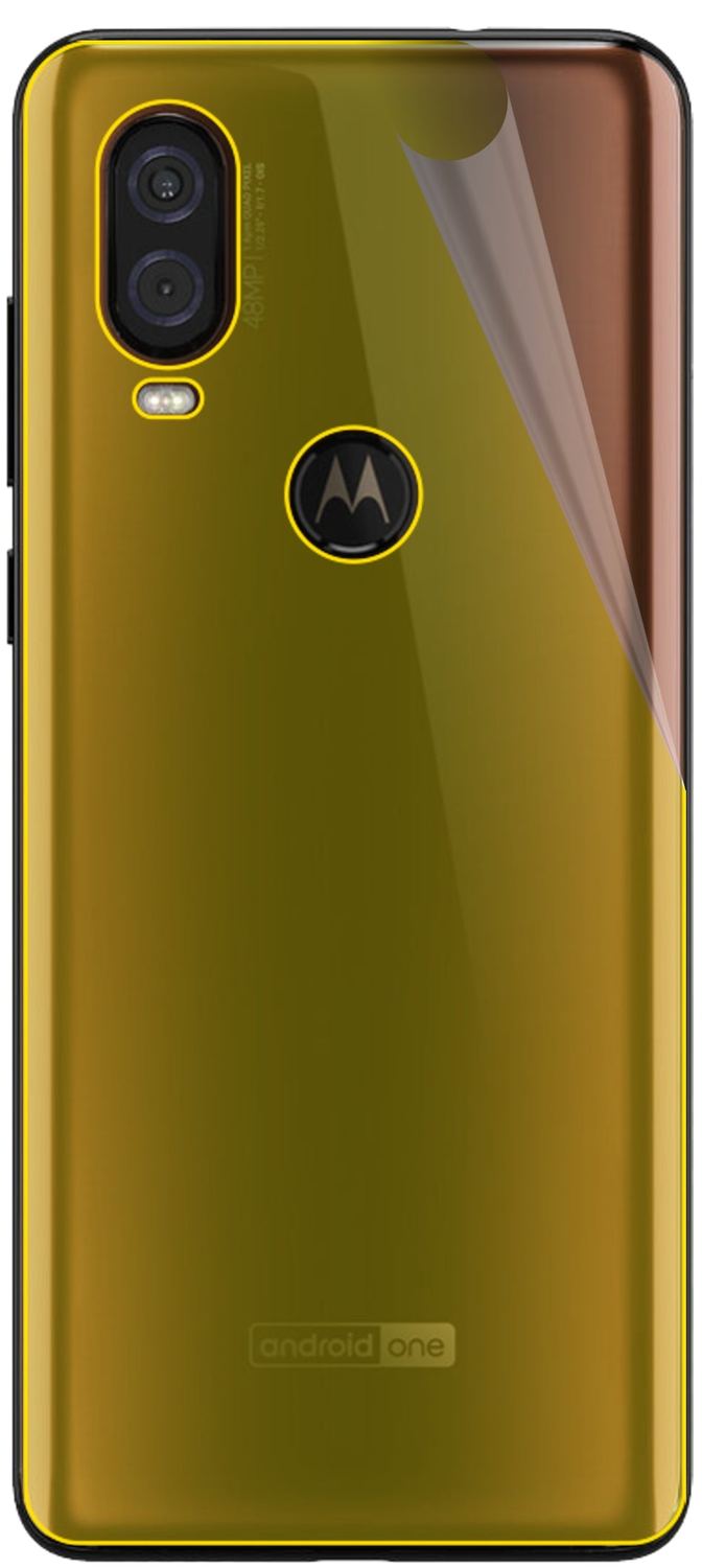 3x Screen Protector for Motorola One Vision back Protective Film covers 100%