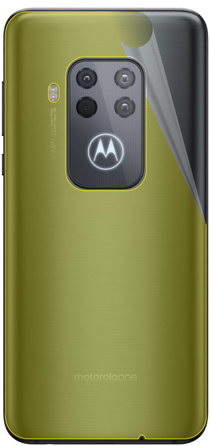 dipos FLEX 2x Clear Screen Protector for Motorola One Zoom Rückseite