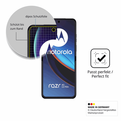 Besonders flexibler Displayschutz mit Anti-Shock-Schicht im Materialmix