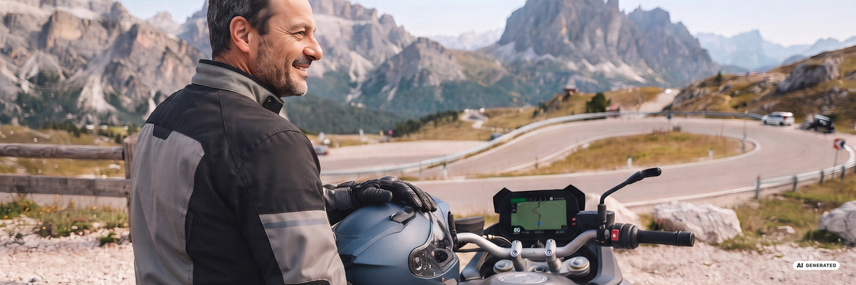 Motorcycle Screen Protectors – AI-generated illustrative image