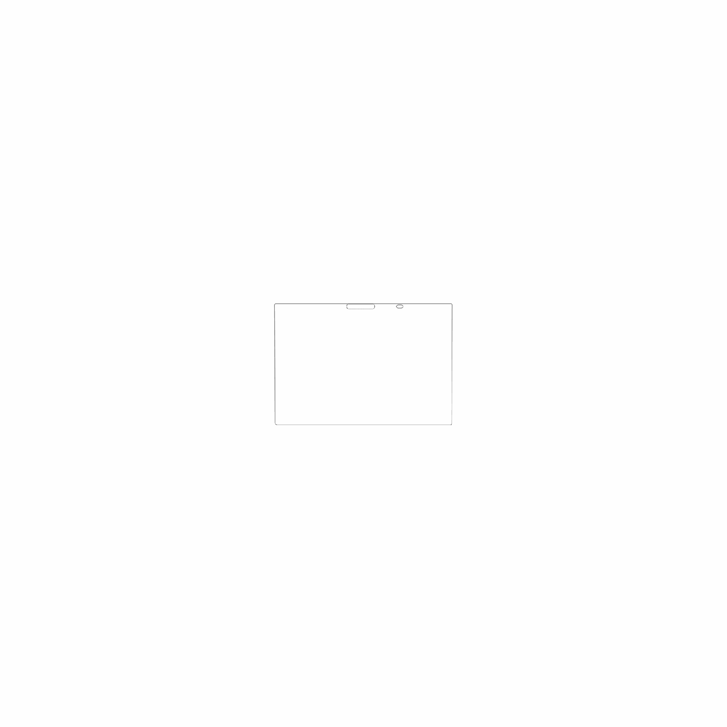 dipos Displayschutz für msiprestige 16 ai evo b1m, mattierte Oberfläche, geringe Dicke und perfekte Passform