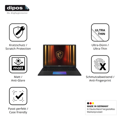 Displayschutz hergestellt in Deutschland, höchste Qualität made in Germany