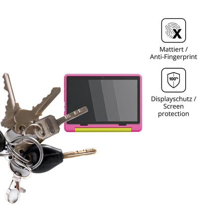 dipos Displayschutz für MUISOO KT1028, mattierte Oberfläche, Blickschutzfilter und perfekter Passform