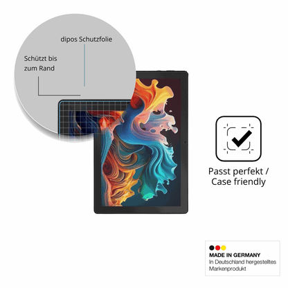 Schutzglasfolie mit optimaler Passform, zur Verwendung mit Hüllen geeignet