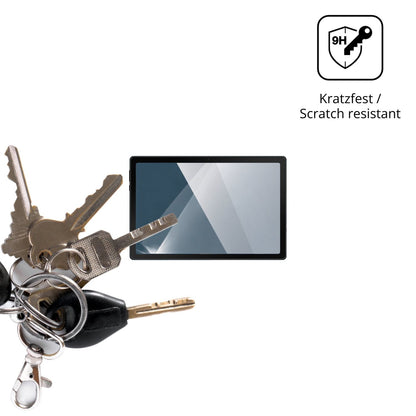 dipos Displayschutz für MUTSAY KB10L 2026, transparente Oberfläche, perfekte Passform auch für die Rundungen