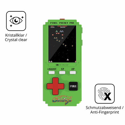 2x Screen Protector for MyArcade Pixel Pocket Pro Galaga Flexible Glass 9H dipos