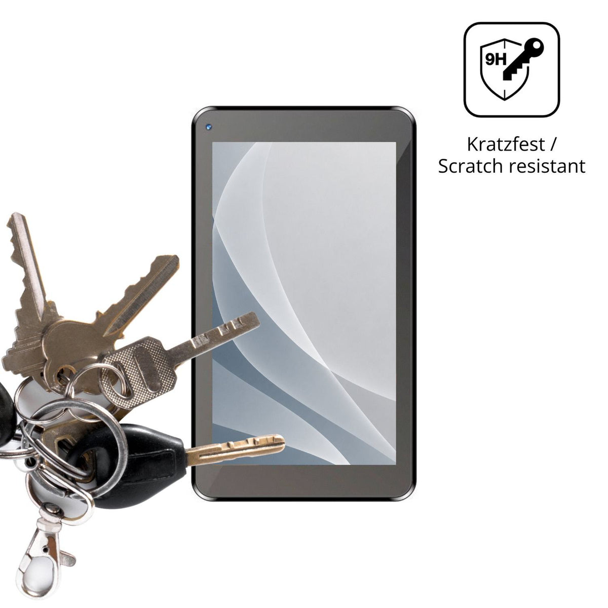 dipos Displayschutz für Myria Classic MY8301, mattierte Oberfläche, robuste Festigkeit und perfekte Passform