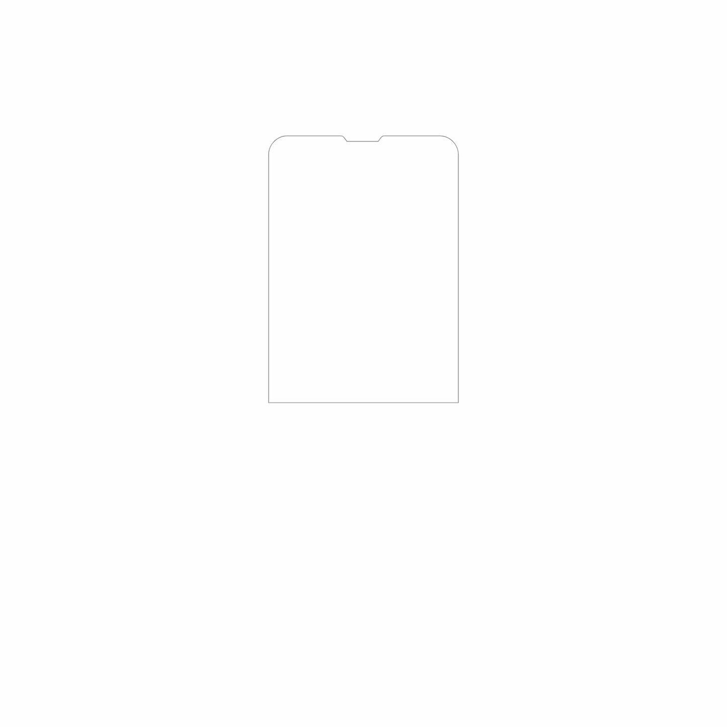 dipos Displayschutz für Myria Endless Z, mattierte Oberfläche, geringe Dicke und perfekte Passform