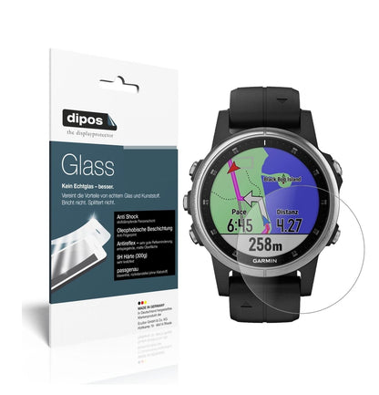 Screen Protector for Garmin fenix 5s Plus (42mm) matte Flexible Glass 9H dipos