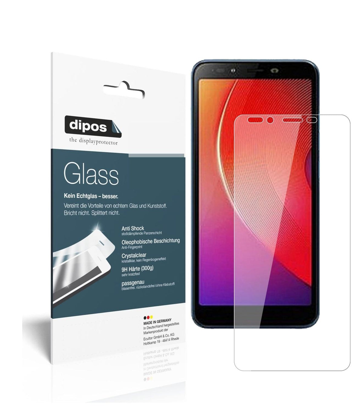9H Clear Screen Protector for Infinix Smart 2 Pro – Shatterproof, Crystal Clear | dipos
