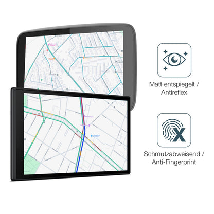 2x Screen Protector for TomTom GO Superior 7 matte Flexible Glass 9H dipos