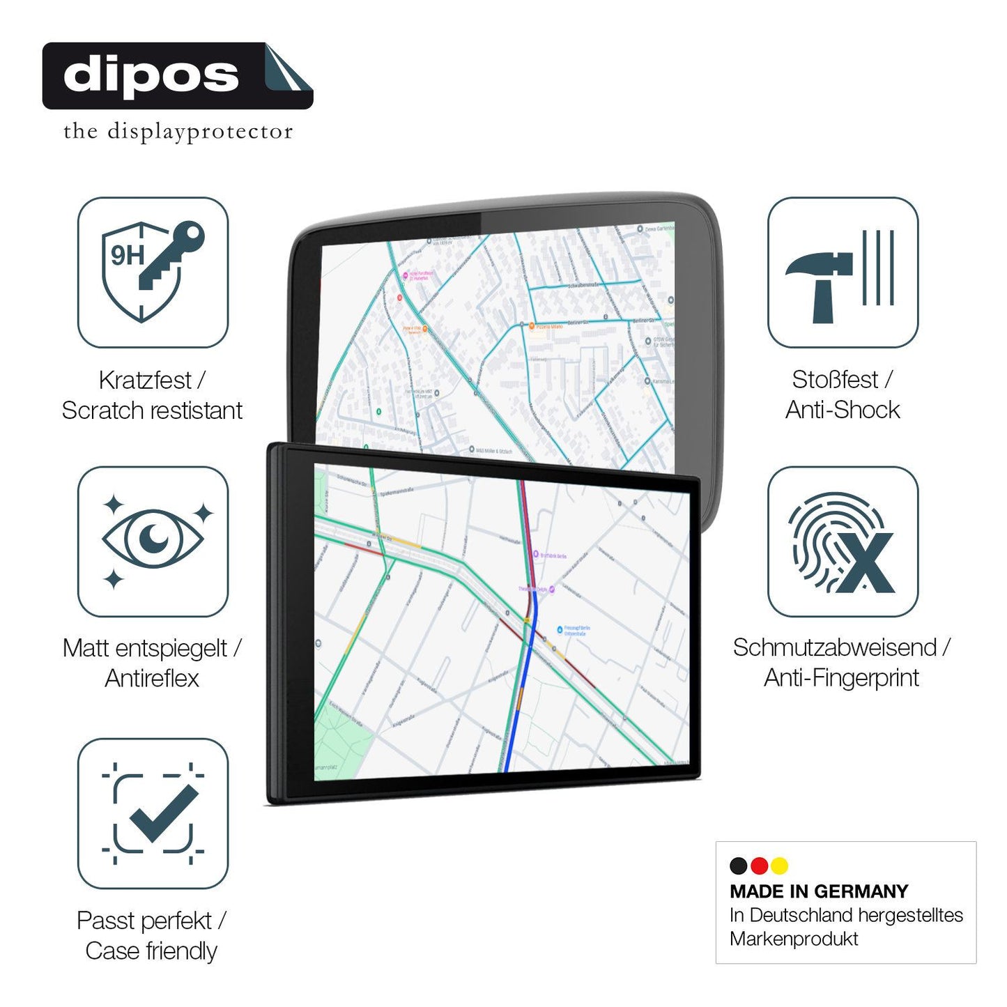 2x Screen Protector for CooSpo CS300 matte Flexible Glass 9H dipos
