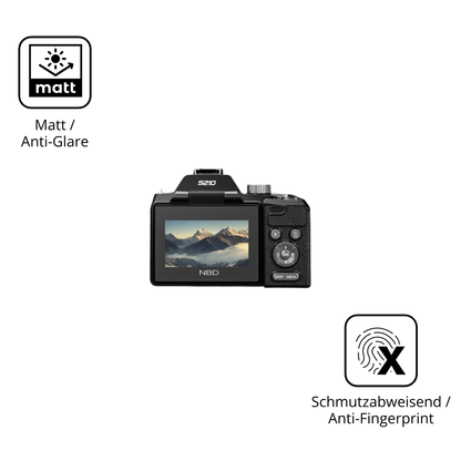 Dünne und entspiegelnde Folie passend zugeschnitten für NBD 8K 64MP