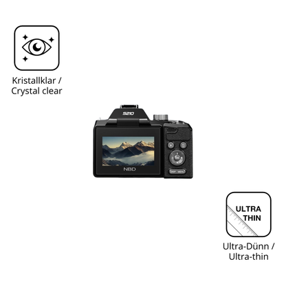 Dünne und klare Folie passend zugeschnitten für NBD 8K 64MP