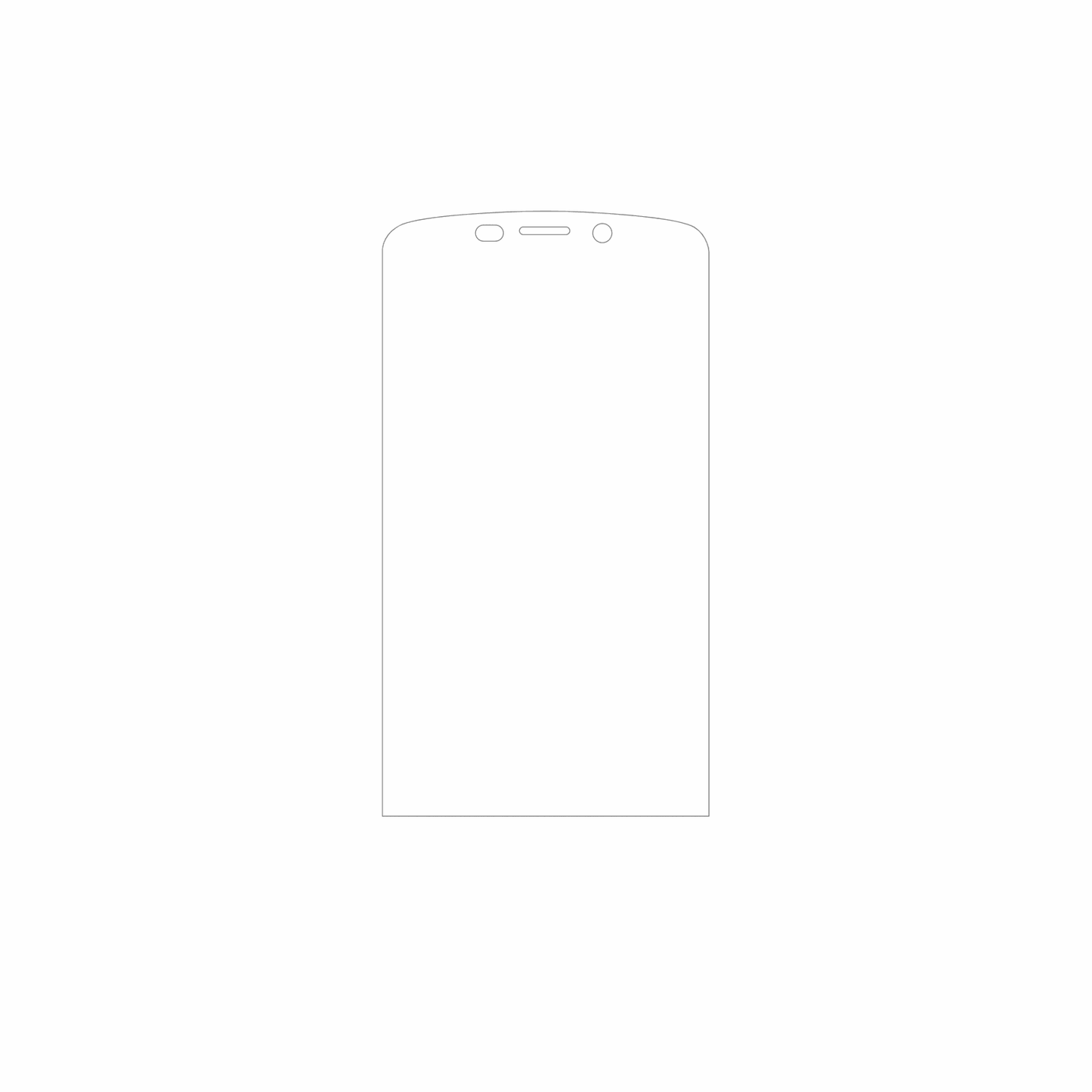 dipos Displayschutz für Newland MT9055 Orca III, mattierte Oberfläche, geringe Dicke und perfekte Passform