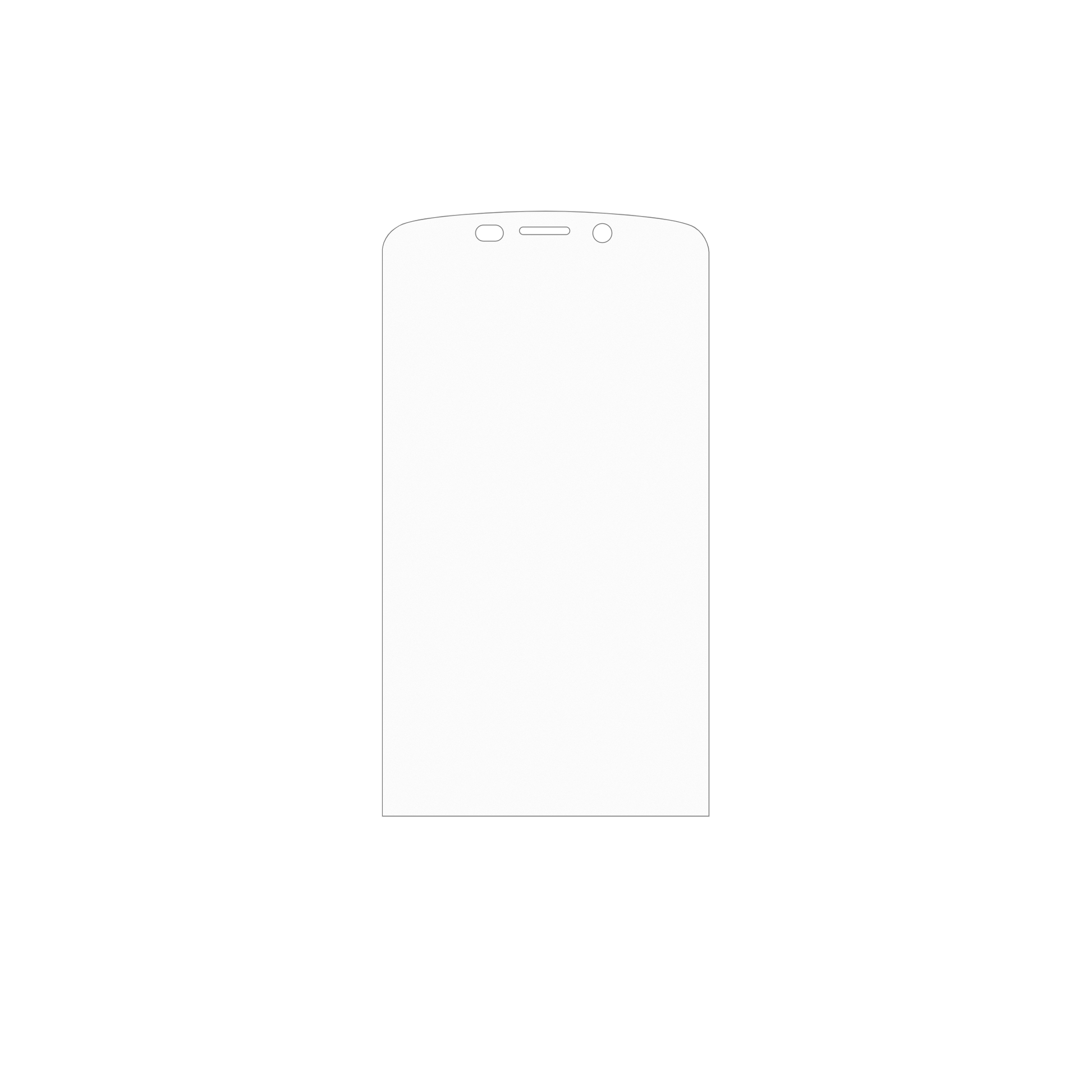 dipos Displayschutz für Newland MT9055 Orca III, mattierte Oberfläche, geringe Dicke und perfekte Passform