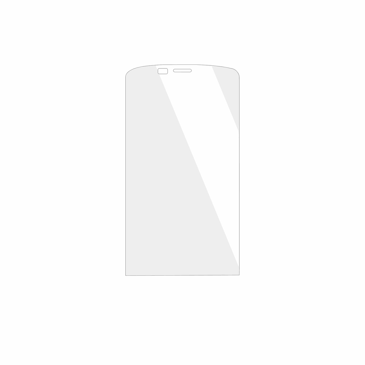 dipos Displayschutz für Newland MT90 Orca III, transparente Oberfläche, geringe Dicke und perfekte Passform