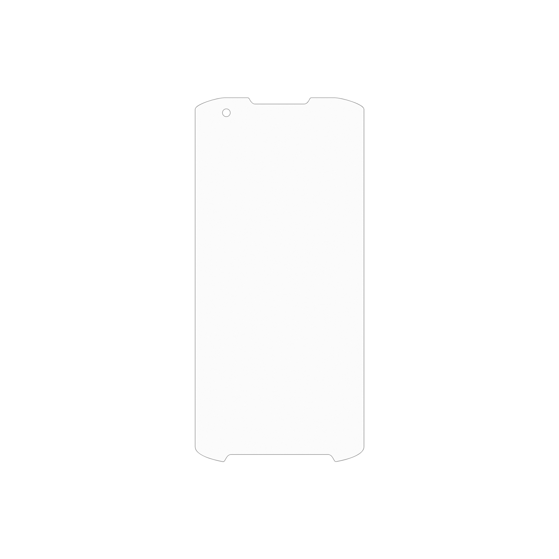 dipos Displayschutz für Newland MT93, mattierte Oberfläche, geringe Dicke und perfekte Passform