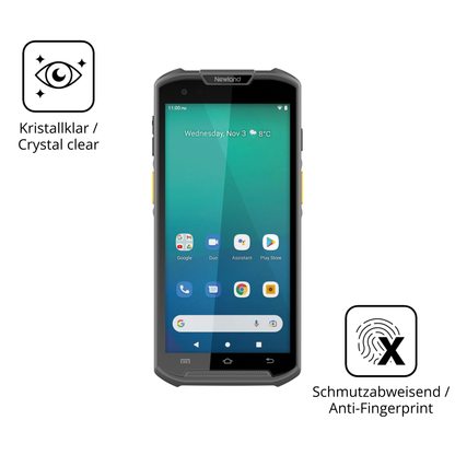 Flexible TPU-Folie passend zugeschnitten für Newland MT93, vollständige Abdeckung