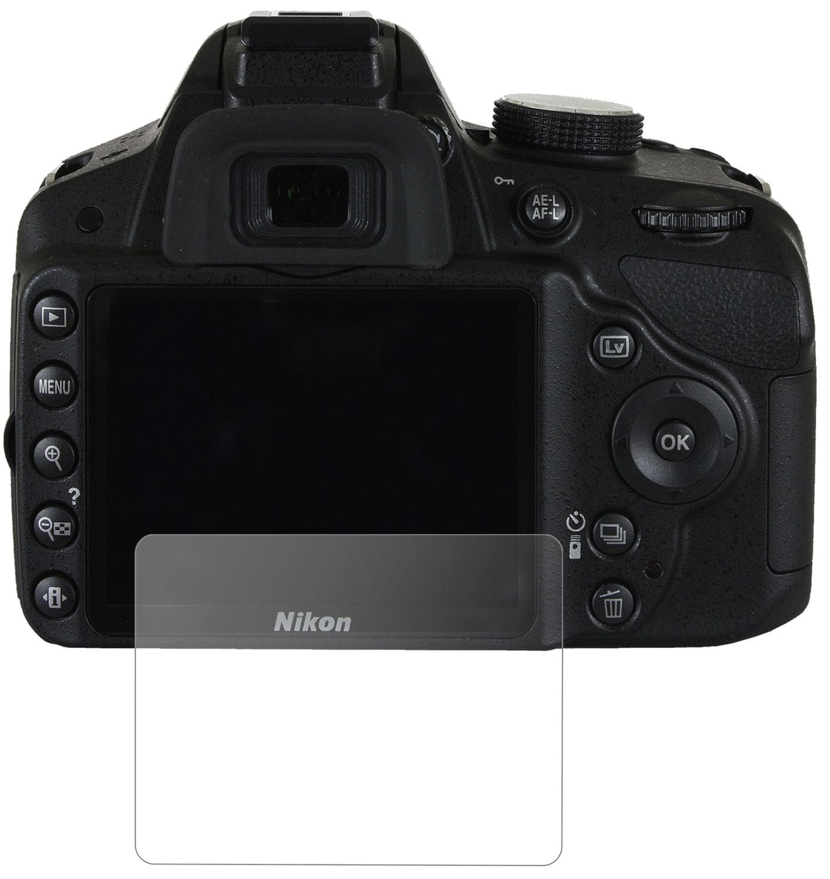 9H Matte Screen Protector for Nikon D3200 – Anti-Glare, Shatterproof | dipos