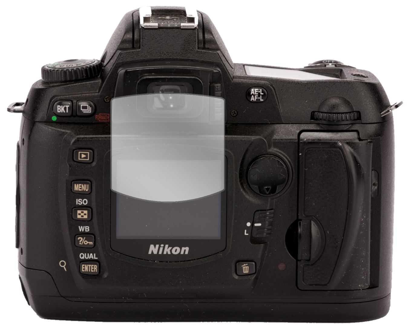 2x Screen Protector for Nikon D70 Protection Crystal Clear dipos