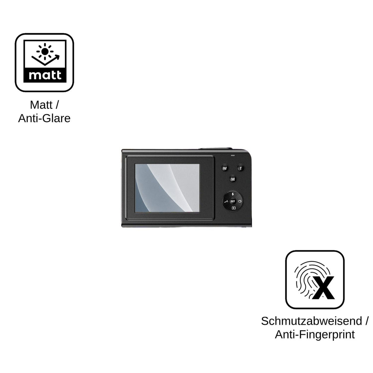 2x Screen Protector for NIKYJM FB9 matte Flexible Glass 9H dipos