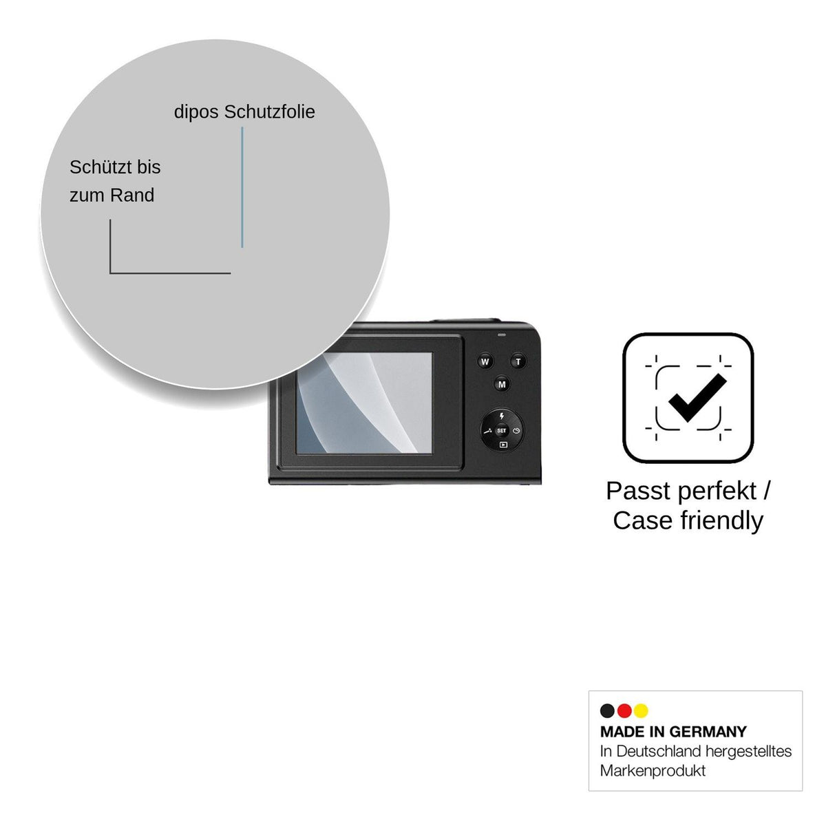 2x Screen Protector for NIKYJM FB9 matte Flexible Glass 9H dipos
