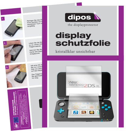 Perfekte Passform und ultimative Qualität: Unser 9H Panzerglas bietet Schutz für Nintendo-2DS XL