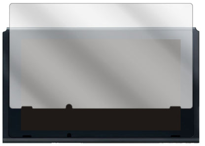 NintendoSwitch (2021) mit aufgebrachter dipos Displayschutzfolie, glasklare Darstellung ohne Einschränkungen