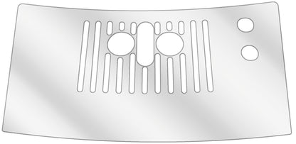 dipos Displayschutz für NIVONA NICR 778 Tropfblech, transparente Oberfläche, geringe Dicke und perfekte Passform