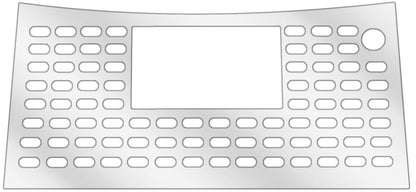 dipos Displayschutz für NIVONA NICR 842 Tropfblech, transparente Oberfläche, geringe Dicke und perfekte Passform