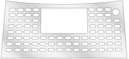 dipos Displayschutz für NIVONA NICR 859 Tropfblech, transparente Oberfläche, geringe Dicke und perfekte Passform